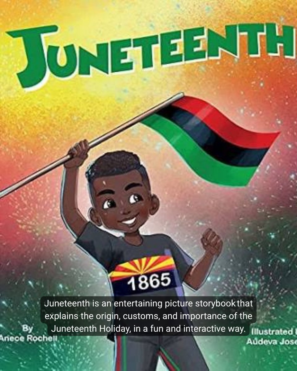 ILEarlyLiteracy's tweet photo. Want to learn more about #Juneteenth? Head to your local library and check out some of these book suggestions for younger, middle-grade, and older readers about the history and legacy of Juneteenth!
❤️💛💚🖤❤️💛💚🖤 https://t.co/V12vOSZKed