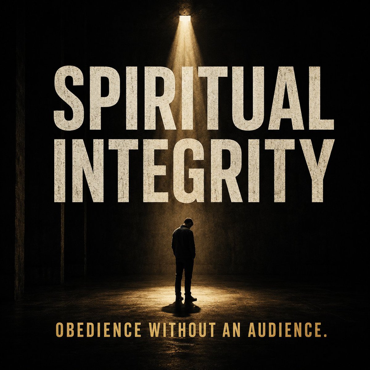joshlambrightmi's tweet photo. Spiritual integrity is obedience without an audience.
It’s doing the right thing when there’s no applause, no platform, no recognition, and no one would ever know.
Because the goal isn’t to look faithful.
The goal is to be faithful.
God sees hidden obedience.
#PursueGod https://t.co/jwERDDGmKr