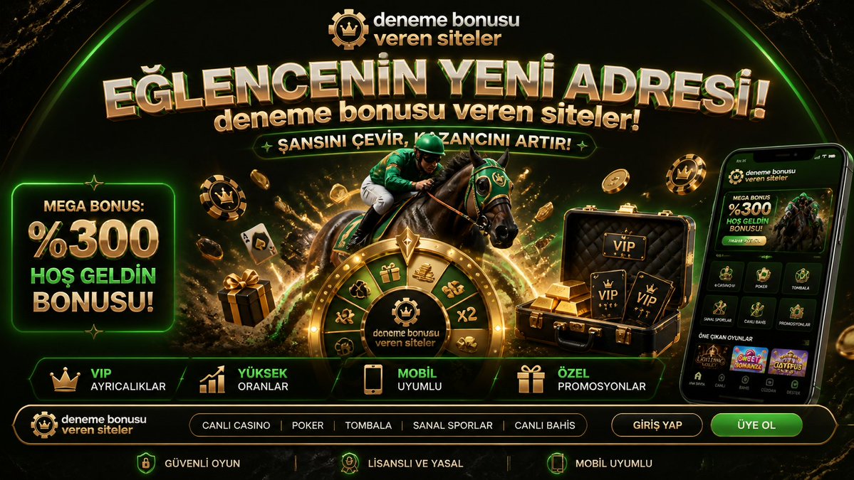 epamaldives's tweet photo. 🎁 deneme bonusu veren siteler arasında öne çıkan fırsatları keşfet!

⚡ Üyelikle birlikte bonus yakala, şansını hemen dene.

🎰 Slot oyunları ve canlı casino keyfiyle aksiyonu artır.

💎 Fırsatları kaçırma, detaylar için: https://t.co/VlBEZ5phLa

grandpashabet https://t.co/C5hVefapGE