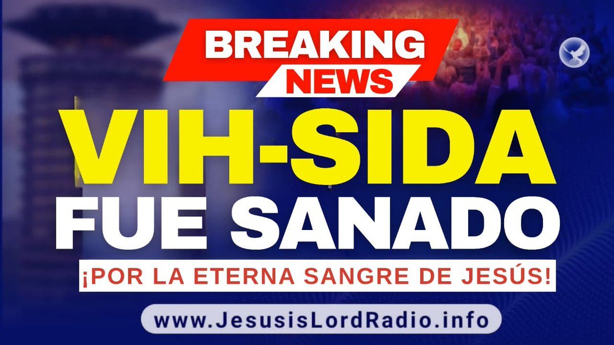 LourdesOlimpia's tweet photo. BREAKING NEWS 🔥
BREAKING NEWS 🔥
VIH-SIDA 
BORRADO DEL TORRENTE SANGUÍNEO 
#OnlyJESUSHealsHIV https://t.co/mIUj2WMML6