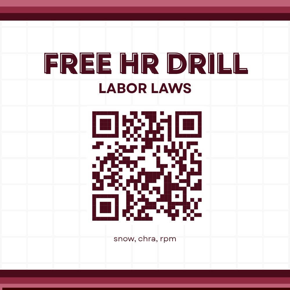 snowrpm's tweet photo. hello, #rpmtwt #chratwt! 🥀 sharing my 100-item Labor Laws Drill, originally posted on my fb page: snow, chra, rpm ❄
Link: https://t.co/STc5sOXKFs
Hope this helps you review! 🥀
#freedrill #rpmtwt #chratwt #hrtwt https://t.co/CMKtnFDNm7