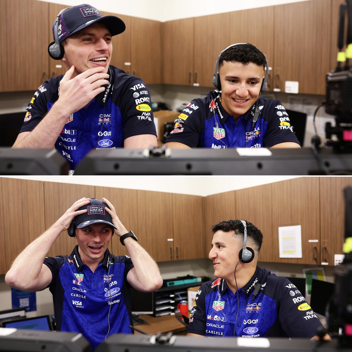 redbullracing's tweet photo. Lost count of what number rewatch we're on 😂 https://t.co/OIPaTUDJnC