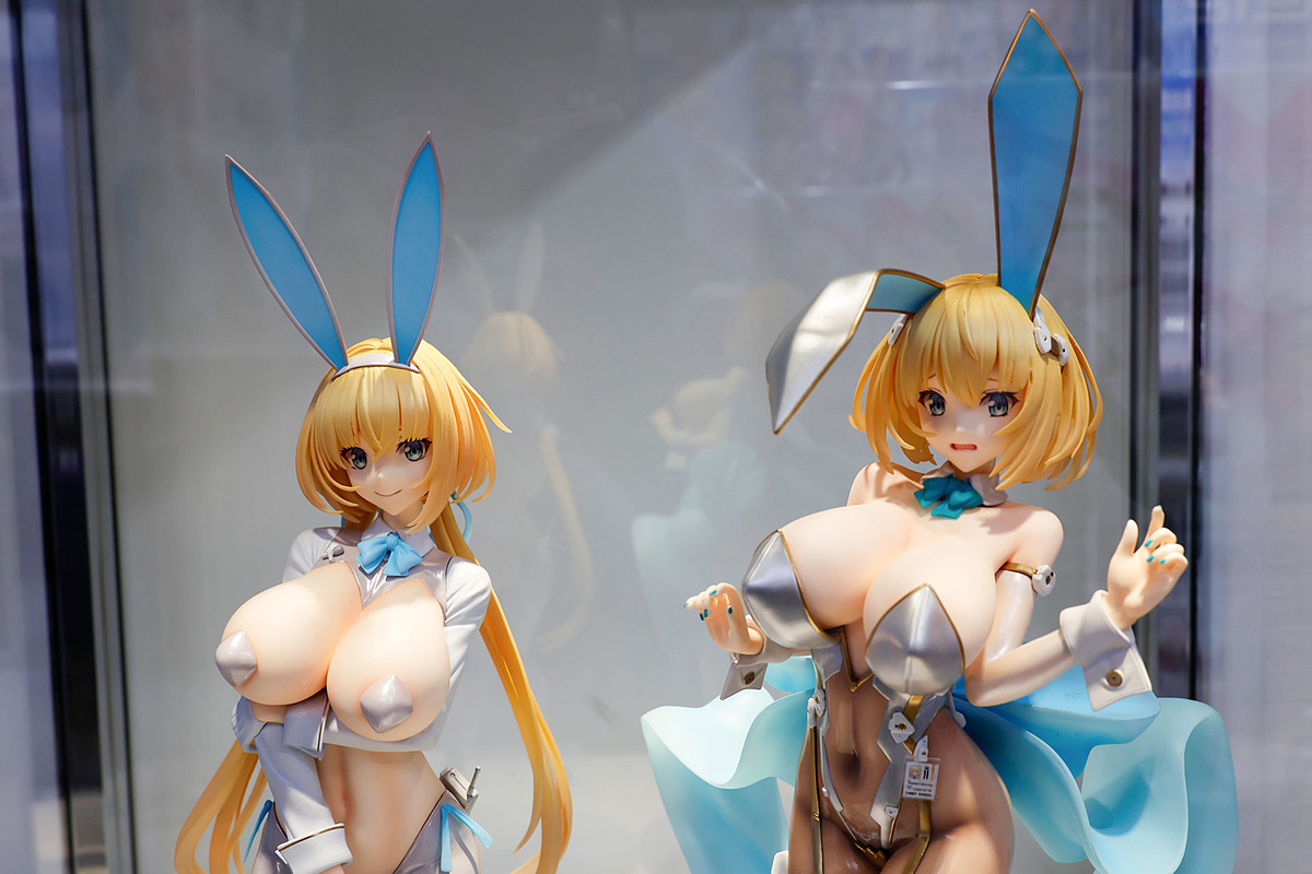 hobbywatch_jp's tweet photo. ふたりのソフィアが並び���つ！「ソフィア・F・シャーリング バニーVer.（ホワイトエディション）/逆バニーVer.（ホワイトエディション）」【あみあみ展示撮り下ろし】　期間限定ポッ… https://t.co/hsmW9wm9pf https://t.co/H76jjWF4oK