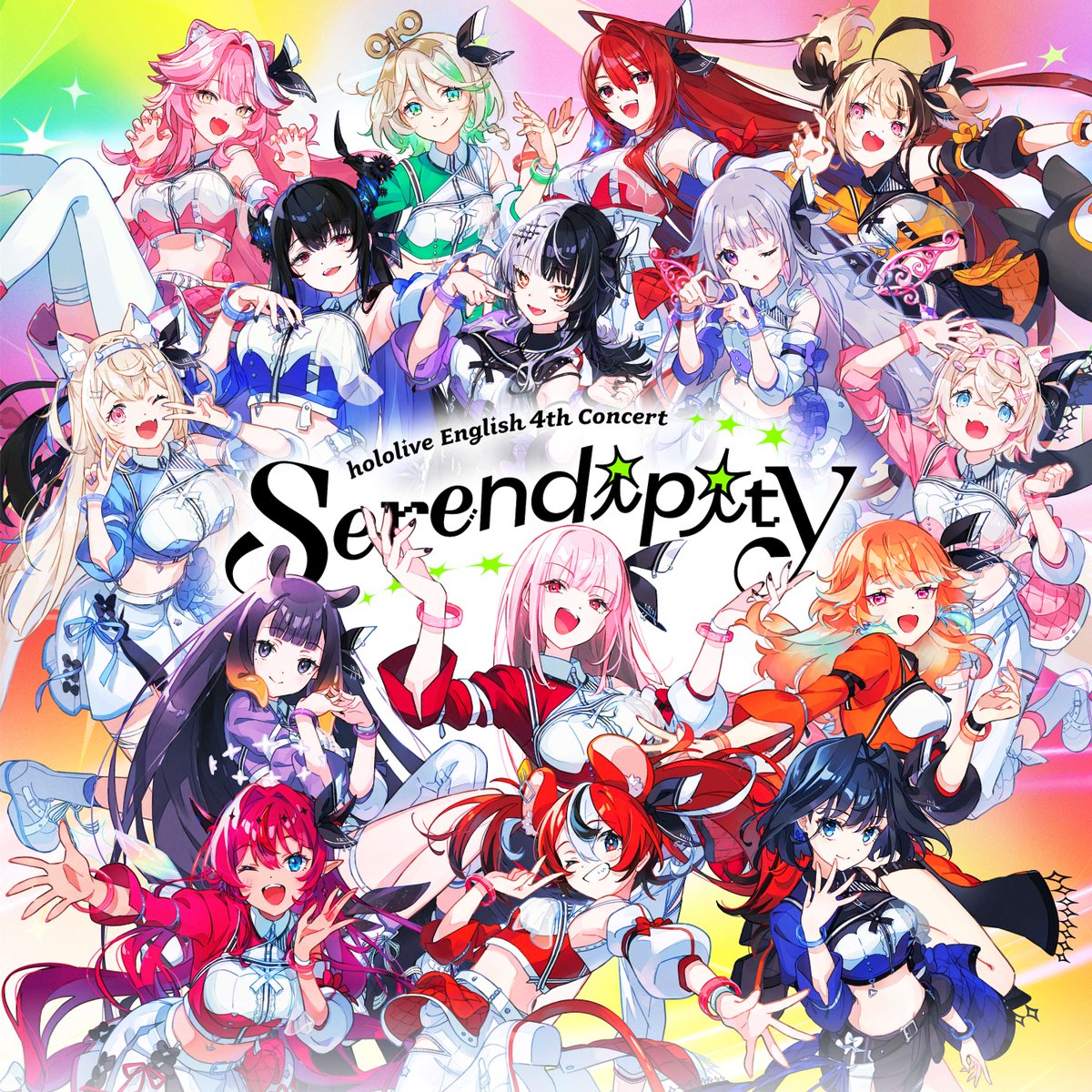 hololive_En's tweet photo. 🎧ORIGINAL SONG🎧

hololive English's New Single "Serendipity" is now out for streaming on various platforms!🎉

A Song of Once-in-a-Lifetime Serendipity!

🔽Listen below🔽
https://t.co/eZSHTuaYFr

#holoEN https://t.co/o4yP5fVV9r