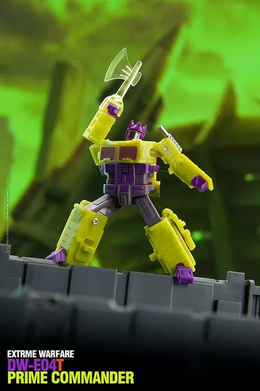 TFsource's tweet photo. Dr. Wu's Limited Edition DW-E04T Prime Commander Toxic is now available for preorder, a new deco on the mini-scale commander.

Limited edition release - preorder yours today at TFSource.
https://t.co/KZp5fjUq19 https://t.co/PapqQQyvfE
