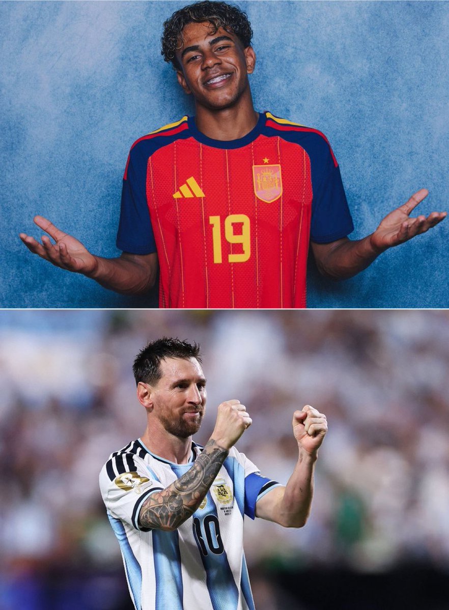 1SMi_'s tweet photo. 🚨🚨🚨🚨 لامين يامال عن هاتريك ميسي في كأس العالم :

كل مباراة يلعبها تثبت أنه أعظم لاعب في التاريخ!

إذا كان لدى أي شخص شكوك ؟

فذلك لأنه يبحث عنها عمداً ليو هو الأفضل على الإطلاق 🤯♥️ https://t.co/mw62YPTRwQ
