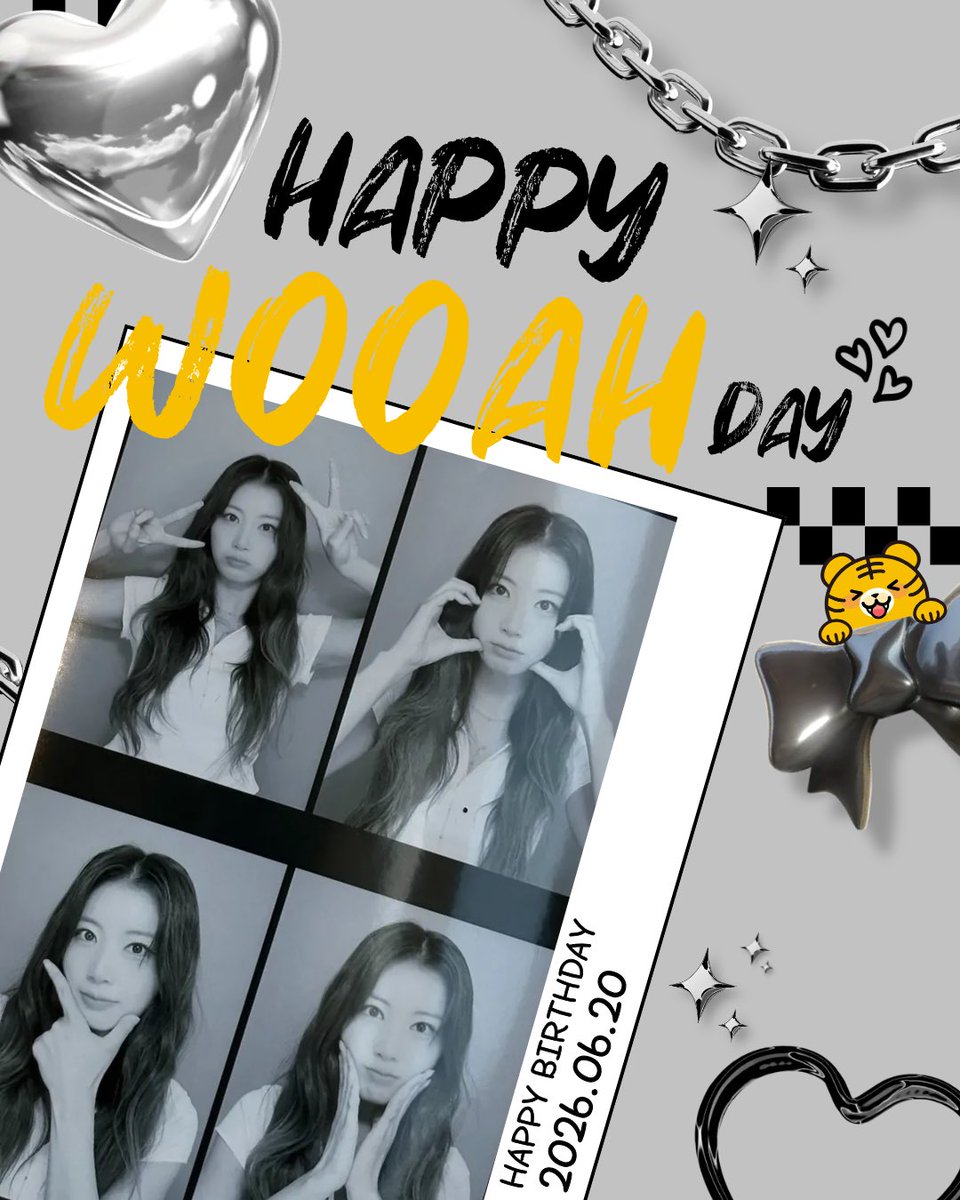 CRAXY_twt's tweet photo. 🐯 HAPPY WOOAH DAY 🐯

2026.06.20
우아의 생일을 축하합니다🎂🤍

#CRAXY #크랙시
#WOOAH #우아
#HAPPY_WOOAH_DAY https://t.co/4YX38en8lz