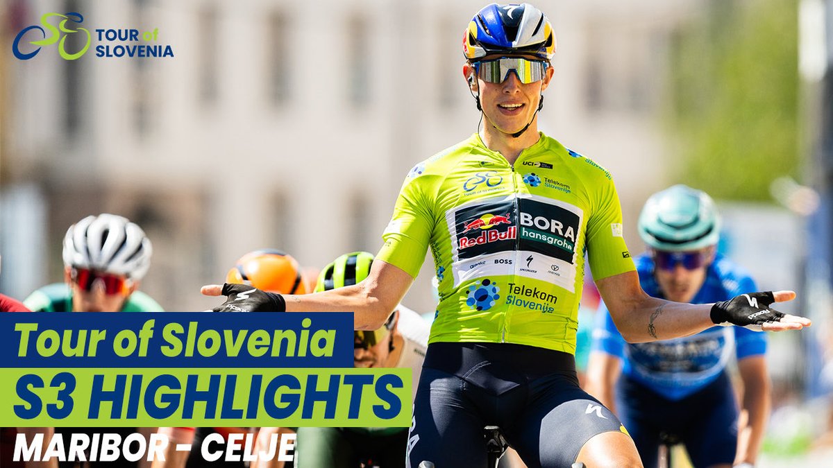 TourOfSlovenia's tweet photo. Stage 3 highlights (Maribor - Celje)
1-2-1 for Pithie on the first three stages!

> https://t.co/qni5G79TG1

#TourOfSlovenia #FightForGreen #ifeelsLOVEnia https://t.co/YMGy20ImNC