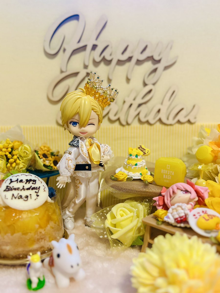 hancha098's tweet photo. 💛Happy Birthday✨ナギ✨💛

6人を大切にしてくれて、
7人を愛してくれて、
7人でいる事を選んでくれて、
7人でいてくれてありがとう💛
貴方がいるからIDOLiSH7なんだよ💗
これからもナギがHappyで溢れてますように💛
大好きー✨おめでとー
#六弥ナギ生誕祭2026
#六弥ナギ誕生祭2026
#六弥ナギ生誕祭 https://t.co/Dj4SD1mSwL