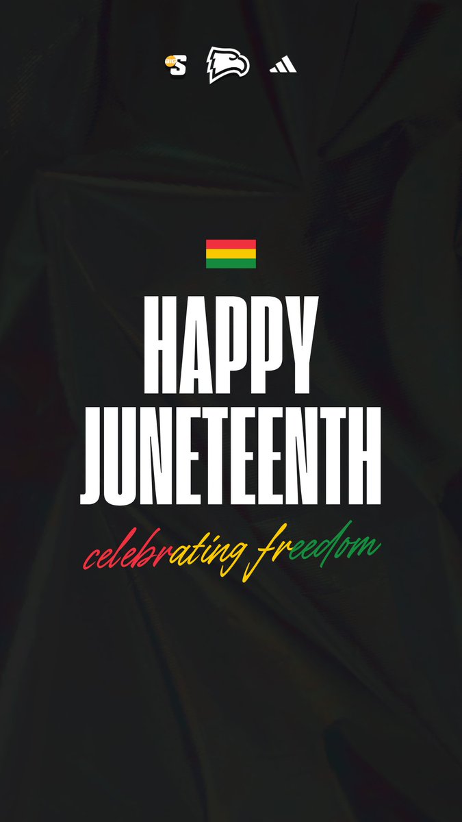 winthropvolley's tweet photo. Celebrating Juneteenth today as a time to reflect and honor freedom for all!

#ROCKtheHILL https://t.co/EpPFN6hM3r