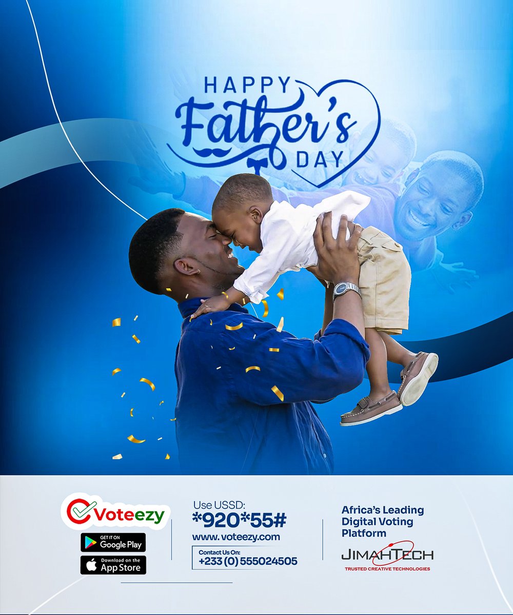 voteezy's tweet photo. Today, we honor the men who lead with strength, love, and quiet sacrifices. 

Happy Father’s Day.

Powered by voteezy. 
Visit https://t.co/tCZyVmDUin for all your digital voting events.

#FathersDay #HappyFathersDay #Dad #WorldsBestDad #foryoupage https://t.co/lugfE7BI50