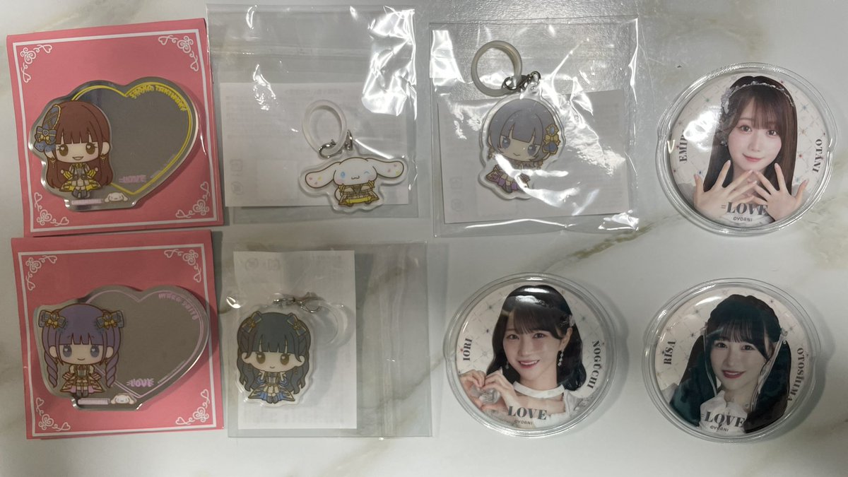 __ayuka___'s tweet photo. イコラブ 国立 グッズ トレ
【譲】画像のもの（3枚目まで）
【求】髙松＞佐々木

できる限り同種希望ですが異種相談可能です
IDフォトは画像の🩷希望です

🌟国立2日間直トレ希望🌟
気軽にお声掛けください！ https://t.co/QdF1spYQSg