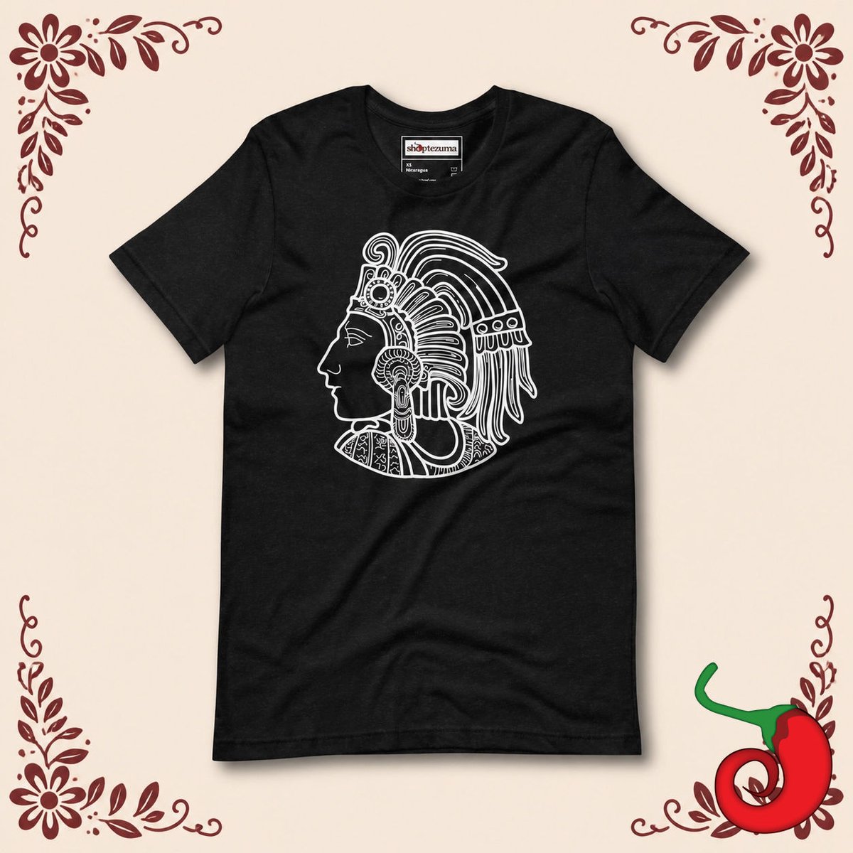 Shoptezuma's tweet photo. Celebrate his Raíces! 🇲🇽 For the papi who honors heritage, the Cuauhtémoc shirt is a tribute to the last Aztec Emperor. Give him a gift with pride and estilo.

Link in bio

#Shoptezuma #FathersDay #Raices #Cuauhtemoc https://t.co/CdYVn1cqCI
