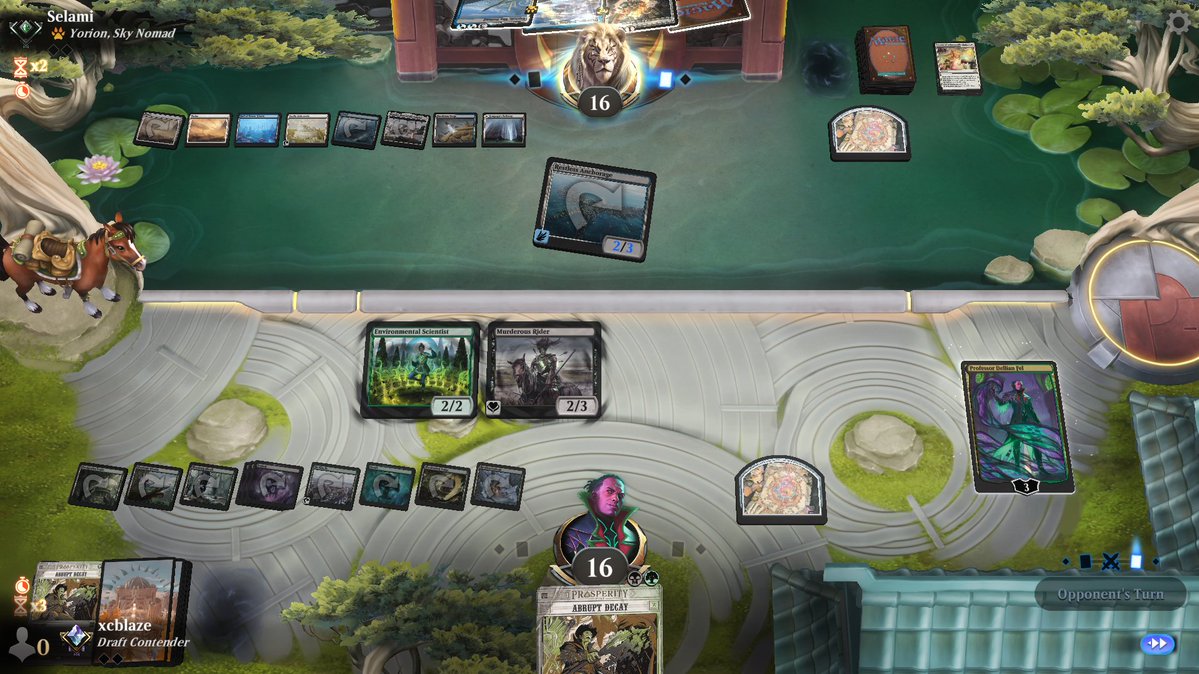 xcblazeMtG's tweet photo. #BGMidrange vs. #UWControl
Should have killed Ba Sing Se when you had the chance.
Also, Titania's Command Ba Sing Se.
Also, Invoke Despair.
#MtGA #Pioneer https://t.co/GmTMYP3i9T