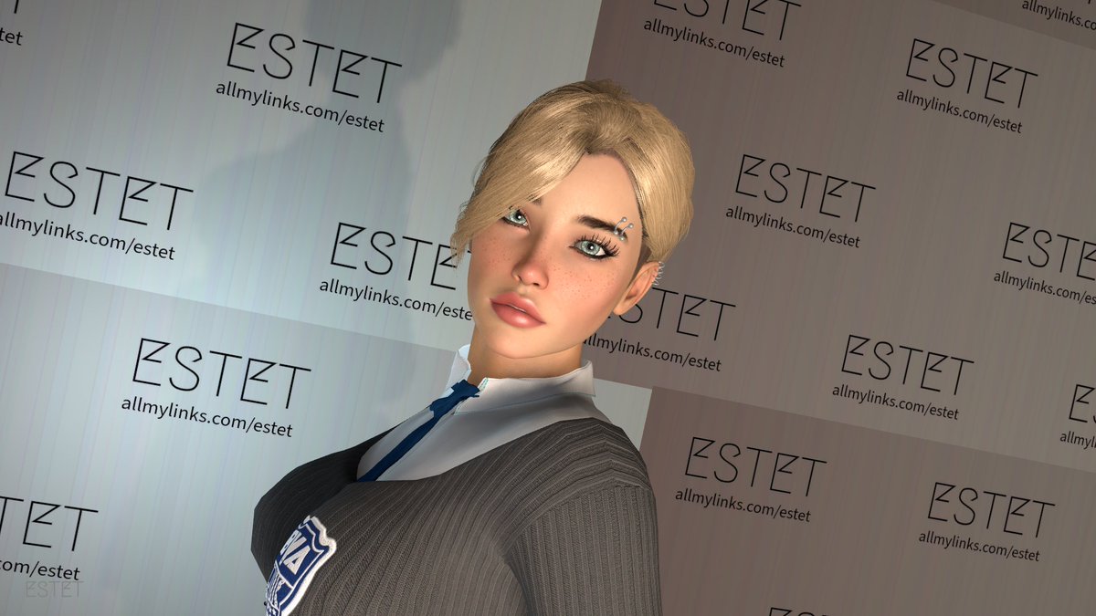 ESTET_X's tweet photo. #GwenStacy #SpiderGwen #GhostSpider #VaM #VirtAMate #3DArt #3DRender #CGI #CollegeStyle https://t.co/sT8ct6fJ3W