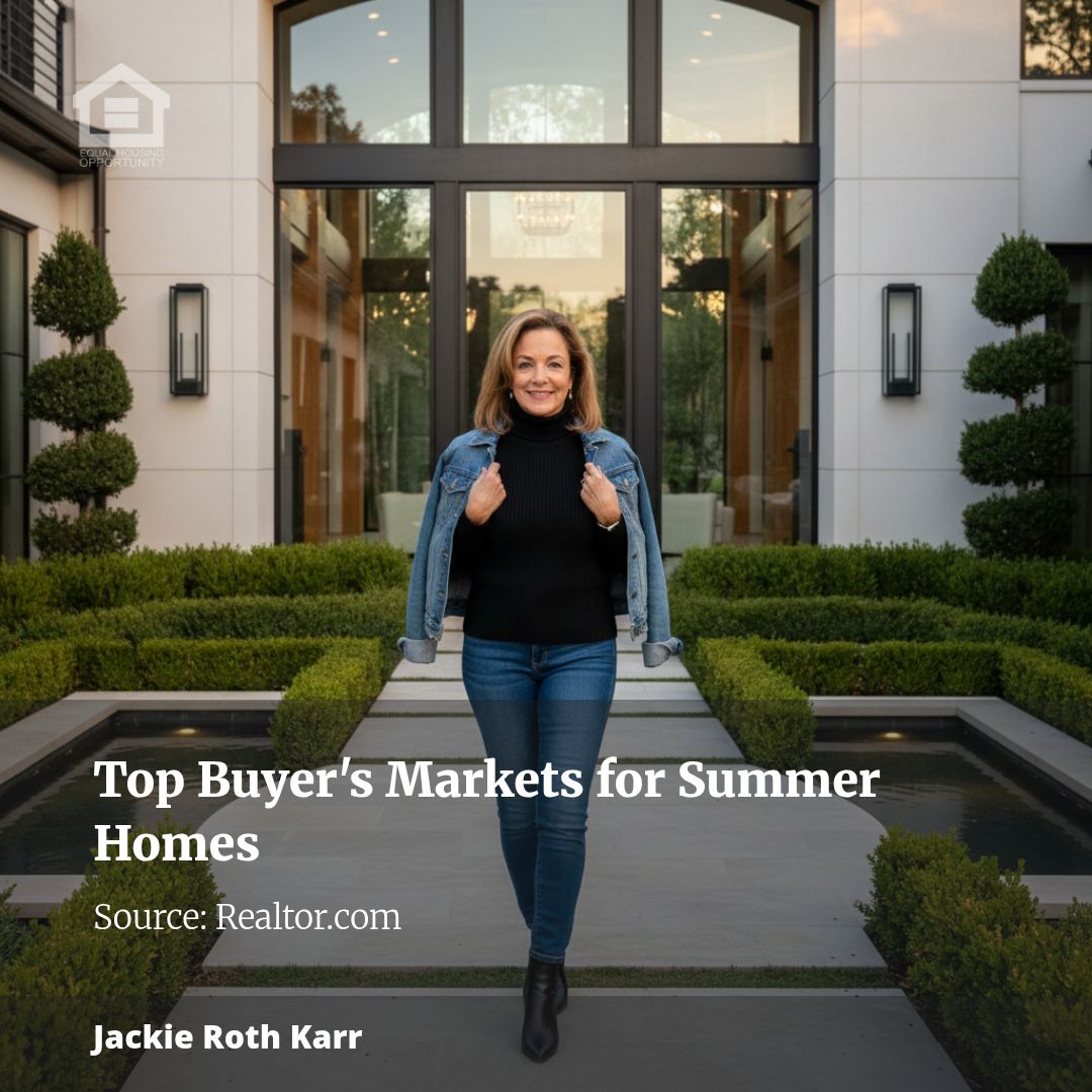 jackierothkarr's tweet photo. Top Summer Cities Where Homebuyers Have the Advantage
https://t.co/wFB7j6I6r8
Thinking of buying a home? 🏡 The number of buyer’s markets just hit 10 in major U.S. ... https://t.co/3JoVEkBeqL