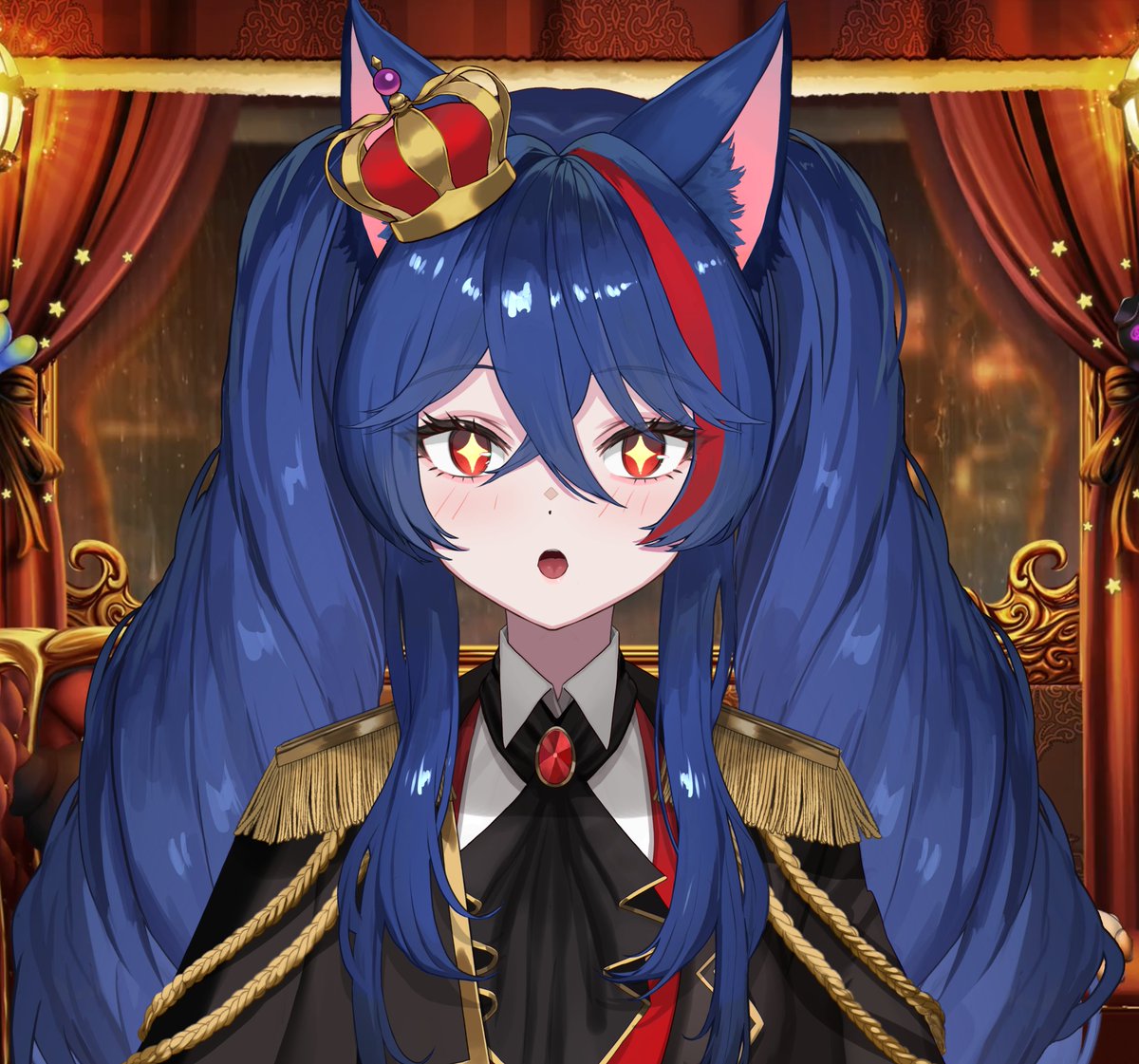 Merrydawg's tweet photo. I'm... a girl?!

Thank you to everyone who watched my debut! Thank you to @dolsuke-mama for drawing the alternate timeline Princess, Lucy Merryweather! Thank you @DrakontKnight for rigging, and to my amazing managers! 🐶✨ https://t.co/1BX2RIAcXk
