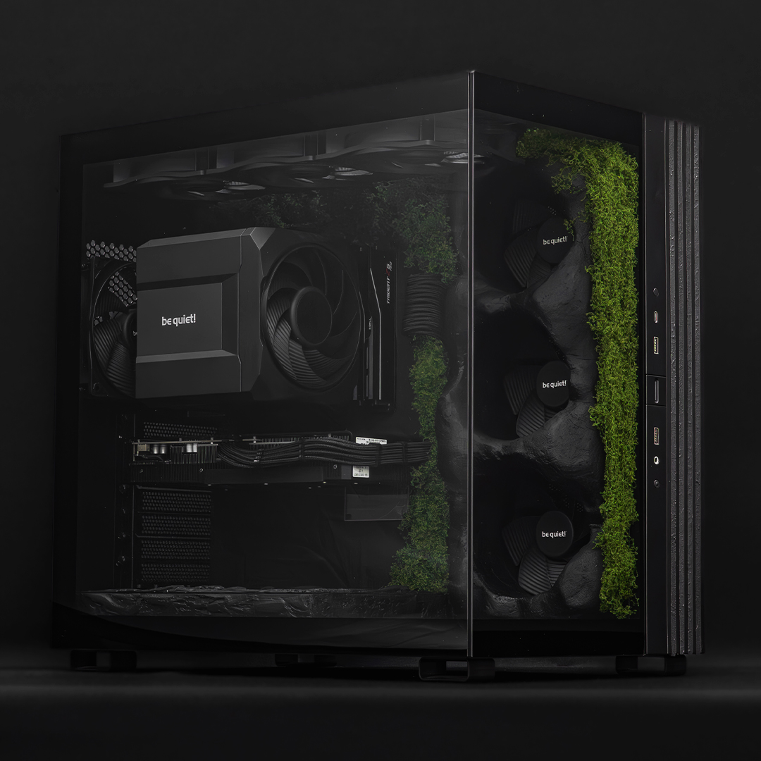 bequietofficial's tweet photo. A dark, raw setup by Aguel Design PC Custom, featuring Dark Rock Pro 6 inside the Light Base 600. No distractions. No compromises.

Just stone, structure, and a touch of green bringing it all to life.

#bequiet #DarkRockPro6 #LightBase600 #PCBuild #CustomPC #SilentPC https://t.co/RDgVpUGpNy
