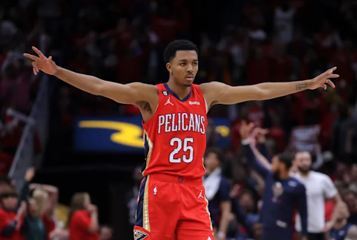 NickCRadio's tweet photo. "Boston could forge ahead with the Brown-Jayson Tatum dynamic duo and look for other ways to upgrade...league sources say the Celtics are among the many teams with interest in...Trey Murphy III." - @sam_amick 

I'd LOVE Murphy III as a 3rd option on this team. https://t.co/xNX5EO9cY5