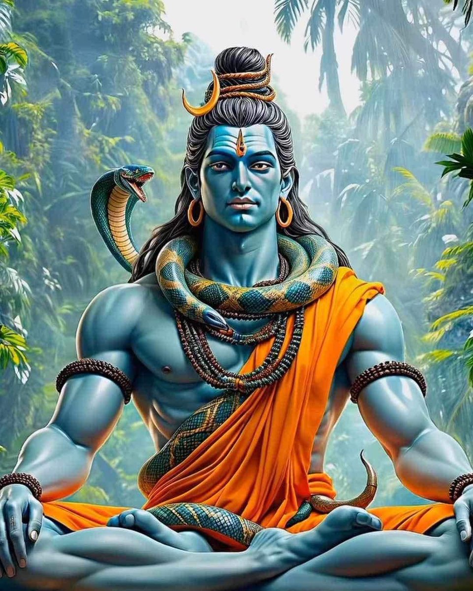 PS94K's tweet photo. जब नज़र ना आये कोई भी किनारा,
समझिए मिलने वाला है महादेव का सहारा।
#हर_हर_महादेव। 
#ॐ_नमः_शिवाय। 🌿🌹🌺💐❤️🙏🏻 https://t.co/2yaNKBXP89
