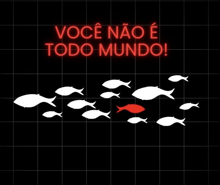 iresignified's tweet photo. O pior do ser humano é achar que está certo só porque segue a manada. Repete o eco dos outros, briga por ideias sobre as quais nunca refletiu e acredita que quem está na minoria está errado apenas por ser minoria.

Tenha orgulho de ser diferente,pois você não é todo mundo. https://t.co/7cbnA4gERr