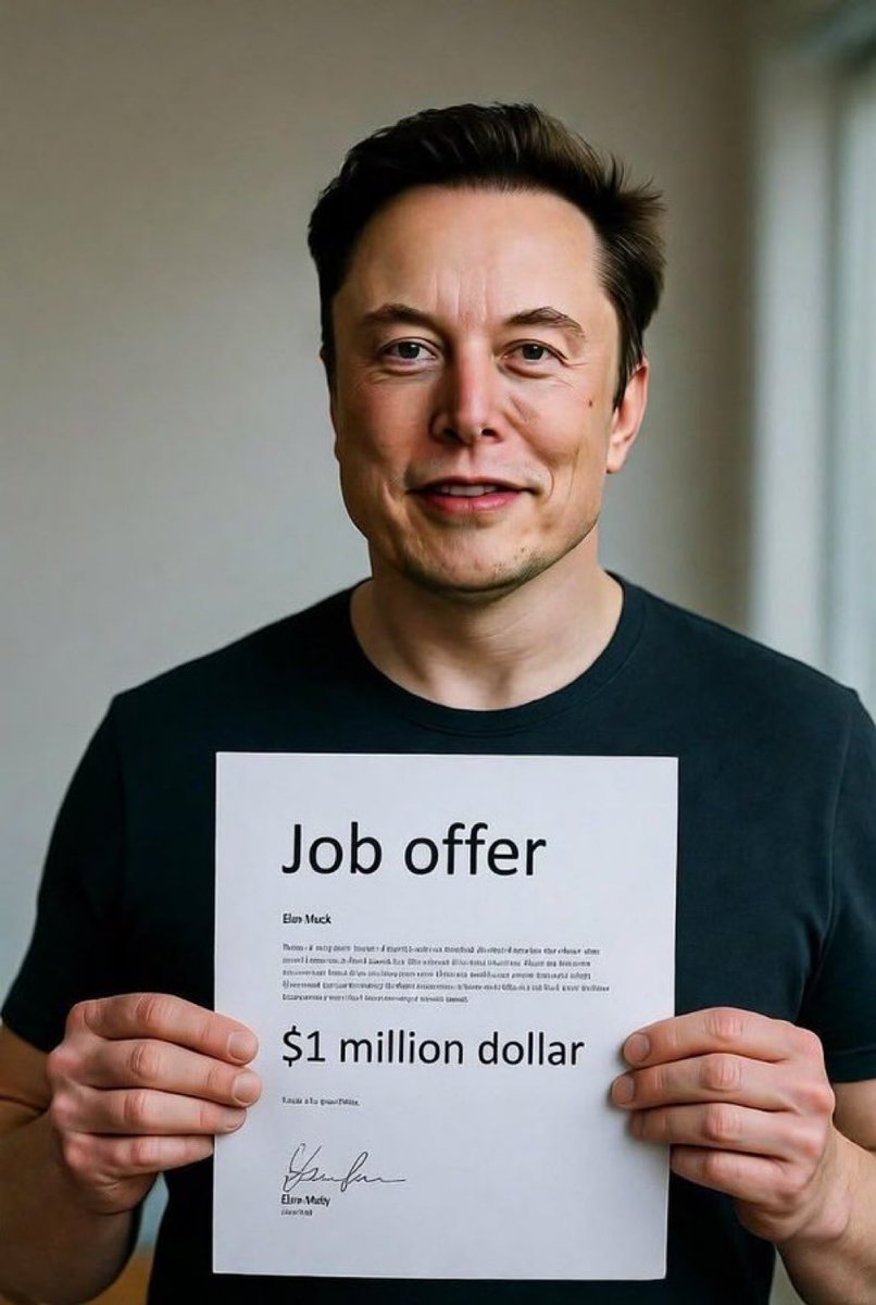 sprosay10's tweet photo. AI generated 

🚀 Be honest!

Would you work for Elon Musk?

A. Yes, 100% 💯
B. Maybe 🤔
C. No way ❌
D. Only if the pay was great 💰

Choose one option 👇🔥 https://t.co/1BrazhWzkx