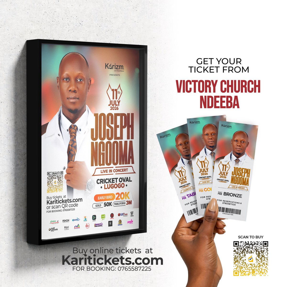 nalugwa_lilian's tweet photo. Physical tickets are also available, visit any of these places 👇👇

#JosephNgoomaLiveInConcert https://t.co/I0X0lpb7qF