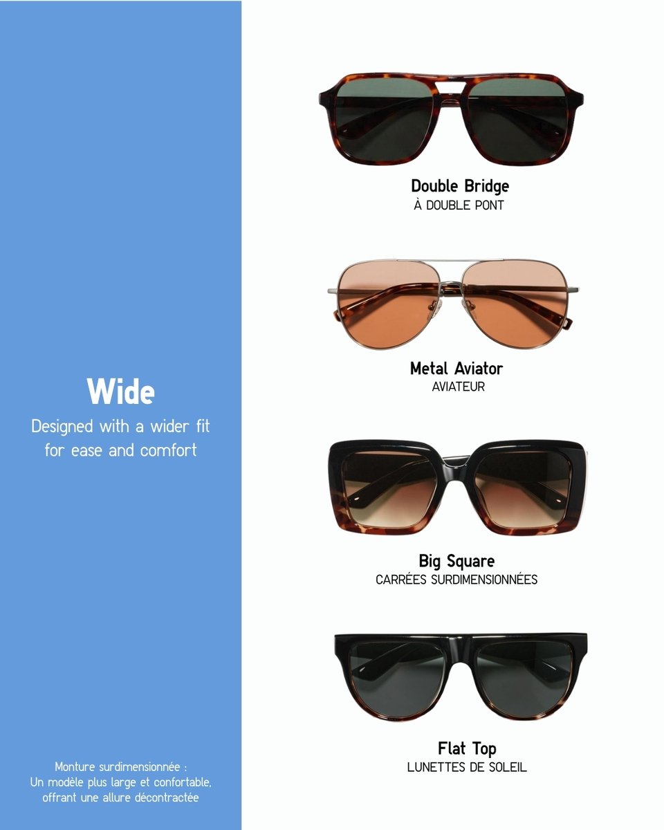 Uniqlo_Canada's tweet photo. The forecast? 100% chance of sunglasses! Swipe through to find your perfect pair! 😎

-

Que dit la météo? Un risque à 100 % de lunettes de soleil! Faites glisser pour découvrir quelle paire sera votre match parfait 😎

#UNIQLOCanada #LifeWear #sunglasses https://t.co/pQKk7PfNB2