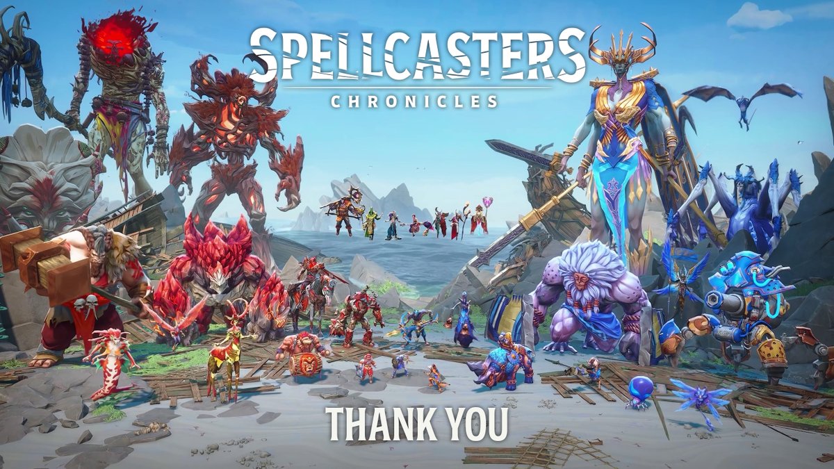 Spellcasters tweet picture