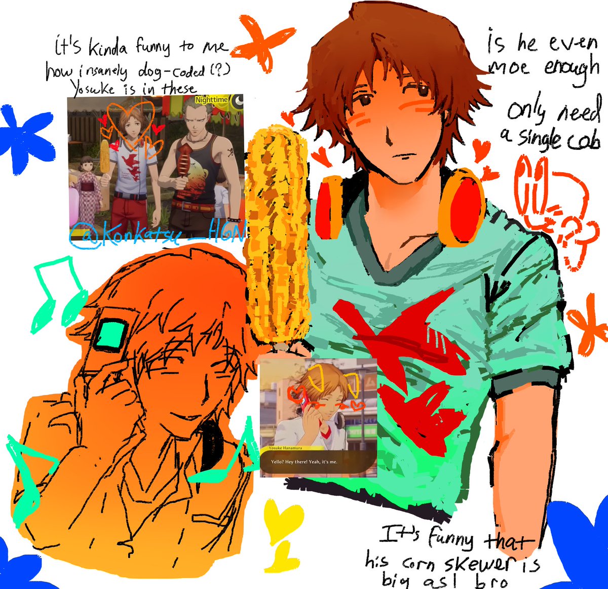 Konkatsu_HGN's tweet photo. the broadcast has give me life.

#Persona4 #ペルソナ4 https://t.co/UopY0OkkJH