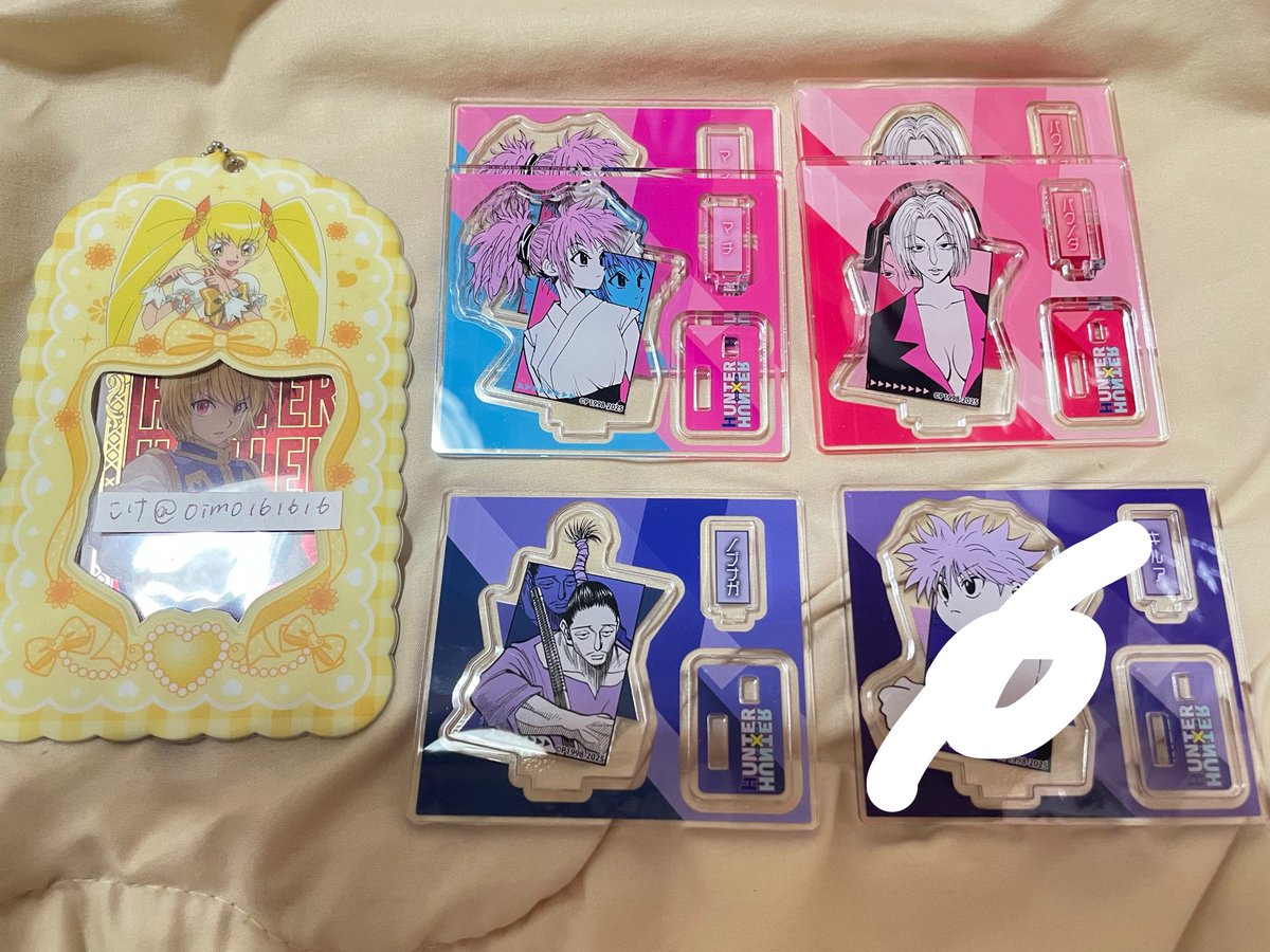 oimo161616's tweet photo. 交換 HUNTER×HUNTER アクリルフィギュア 第3弾  アクスタ 

譲 ノブナガ マチ パクノダ
求 ウイング カルト

検索からでもお気軽にお声掛け下さい🙇‍♀️ https://t.co/753VlTmLoL
