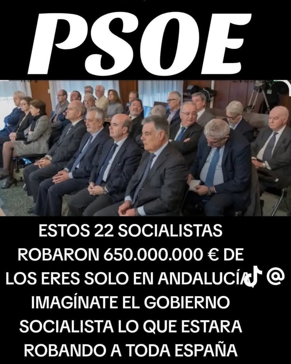 voxsincomplejo's tweet photo. Y siguen libres sin ningún pudor. https://t.co/X9uJyEStit