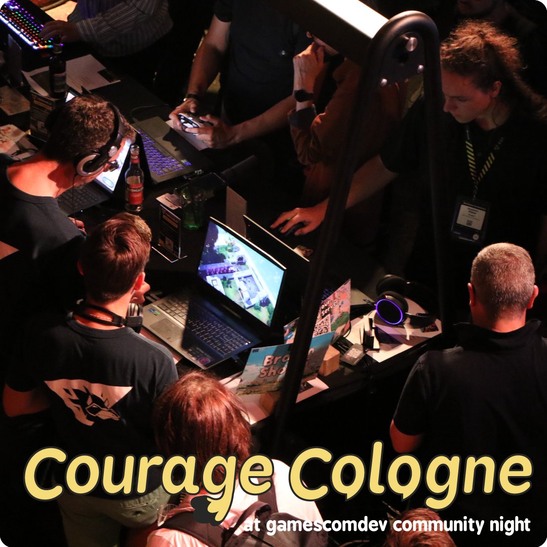 courage_events's tweet photo. Courage Cologne is back with a new line-up of games to discover.
It could be a sim.
It could be a platformer.
It could be a strange game with a crab.
You never really know what you will find at Courage!
#gamedev #indiegames #gamescom2026 #gamescomdev2026 https://t.co/niduuv6St4