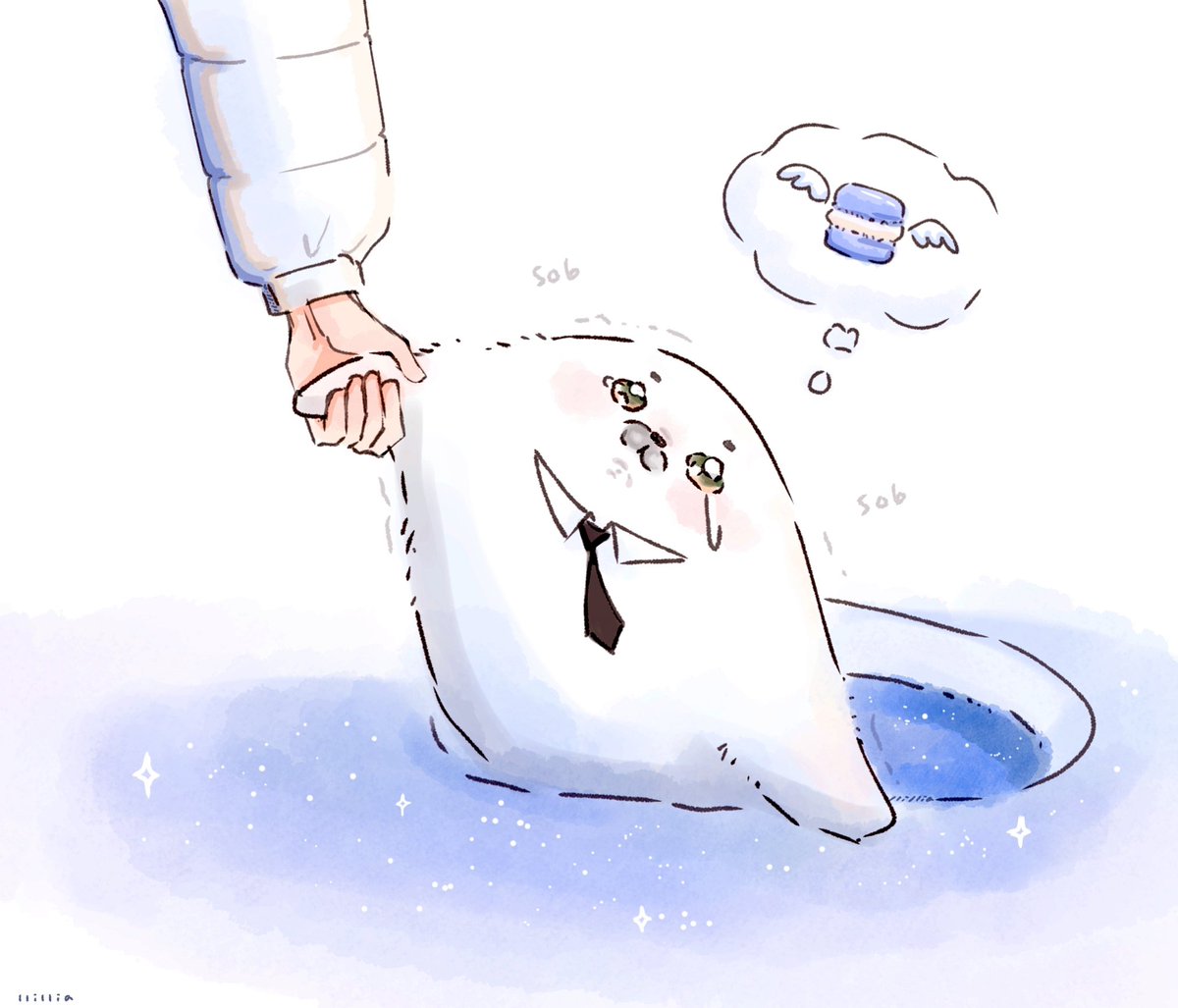 llillia__'s tweet photo. No more macaron for you seal zaynie https://t.co/QmlGtSMQSj