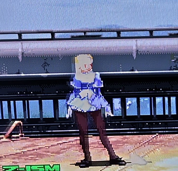 otogesanta's tweet photo. スト６でイングリッドが追加されたってつべで見て懐かしさのあまり久々に_(:3｣∠)_ https://t.co/rbgrGFQPtD