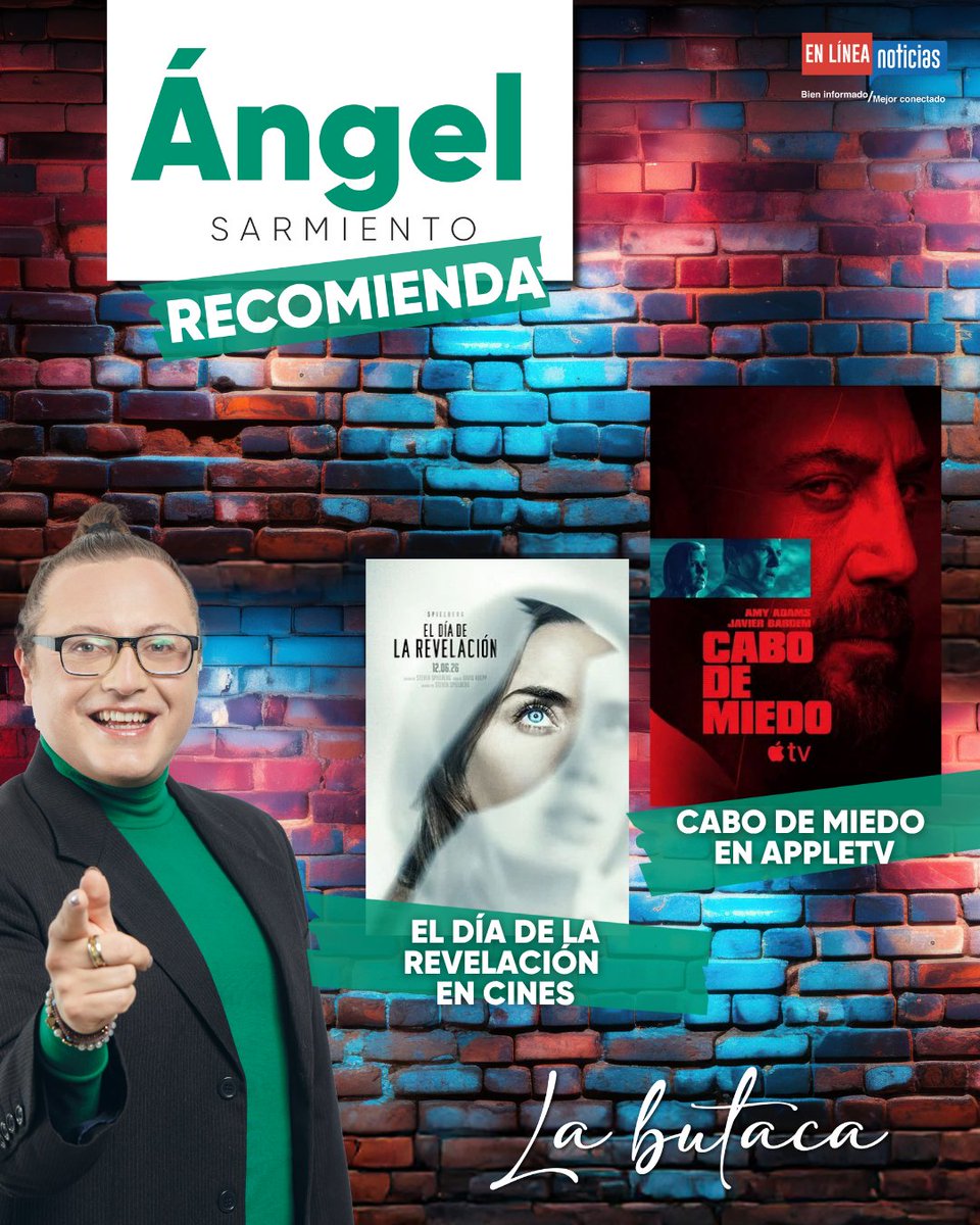 elineanoticias's tweet photo. Las recomendaciones de @AngelsarmientoL para disfrutar el fin de semana 📽️🍿

#EnLíneaNoticias
#BienInformado 📰
#MejorConectado 🧑‍💻

https://t.co/YtKnIcE0Z0 https://t.co/yY9qvl9Cpq
