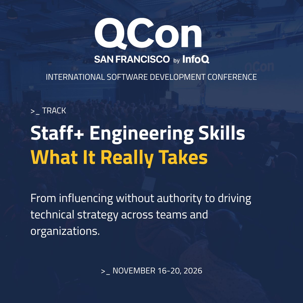 QConSF tweet picture