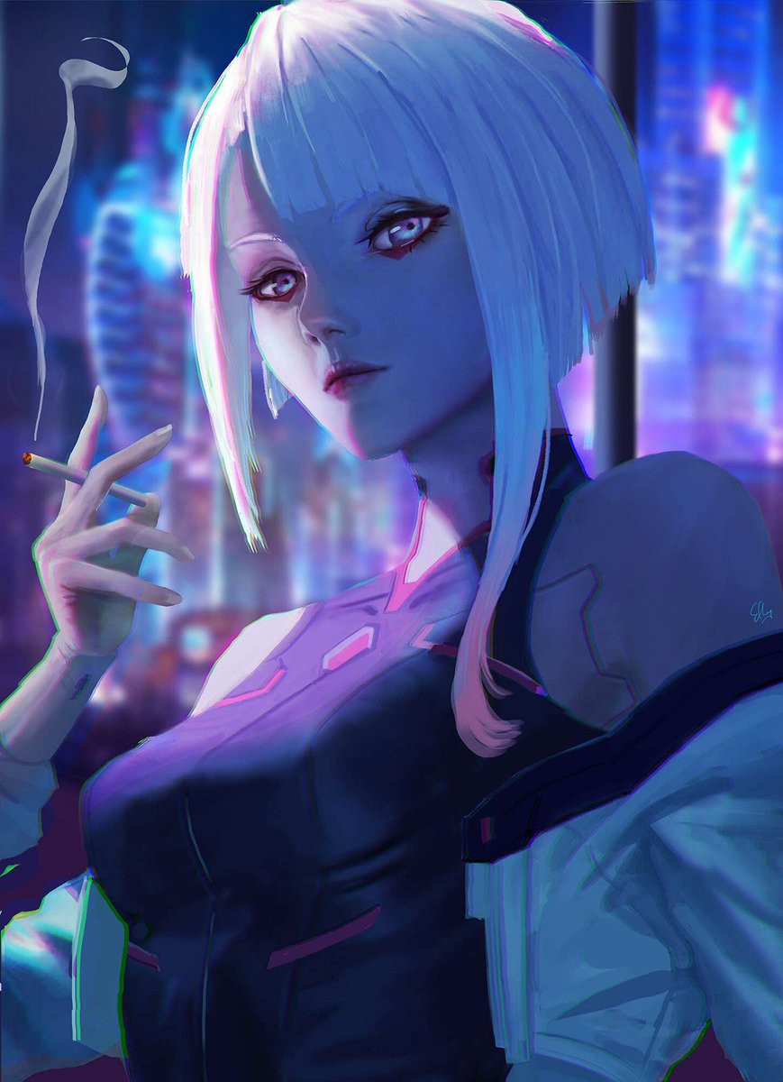 _elhaq's tweet photo. I drew fanart lucy

#cyberpunkedgerunners #art #digitalart #artfyp #wutheringwaves https://t.co/kM8N195A6j