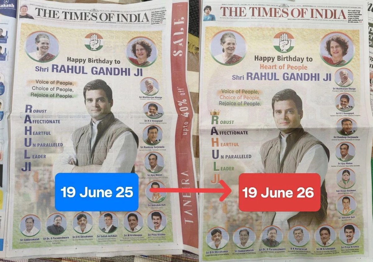 DocRGM_'s tweet photo. The Job of Congress MLAs - Layout Krishnappa and his Son Priya Krishna 🤡 https://t.co/MucMHqgZB0