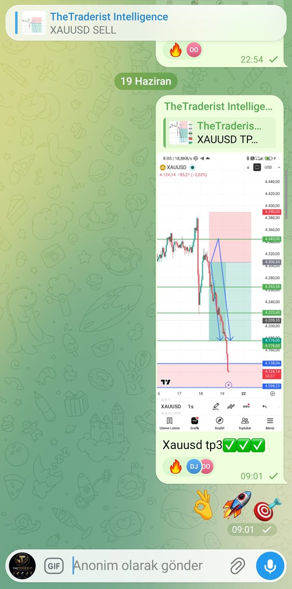 TTraderist's tweet photo. XAUUSD  📉✅
​The market followed our technical structure perfectly, hitting TP3.
​Congratulations to our community for maintaining the discipline to capitalize on this move. Stay tuned for more precision setups!
​#XAUUSD $GOLD #FOREX #THETRADERIST #TECHNICALANALYSIS #DXY https://t.co/5wHdudMqwa