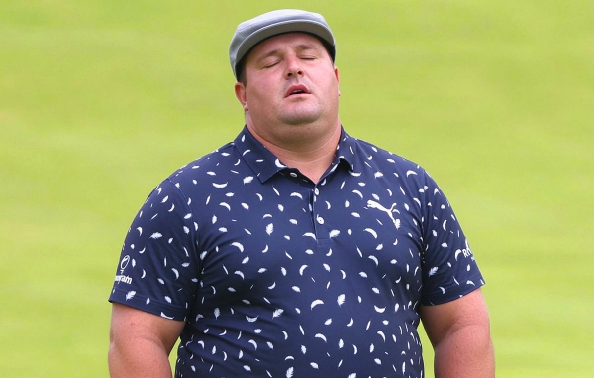 PolymarketSport's tweet photo. 🚨JUST IN: YouTube golfer Bryson DeChambeau has just a 1% chance to win the US Open

He’s currently +3 and in 60th place https://t.co/rOEVNeArZ7