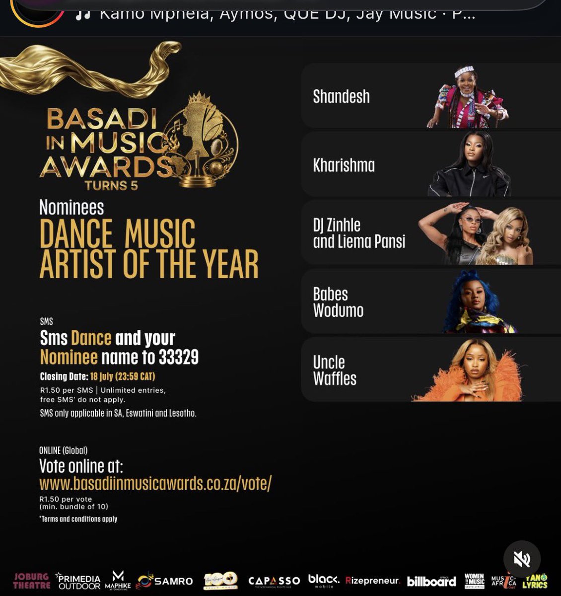 LIEMAUPDATES's tweet photo. Liema said she was on a short break now she’s back like she never left💃🏼🌸lets keep voting LLF and Liema Supporters  

SMS “Dance Artist DJ Zinhle and Liema Pantsi” to 33329

LIEMA PANTSI BIMA NOMINEE
CONGRATULATIONS LIEMA
LLF STAND WITH LIEMA
#LiemaPantsiXBima2026
#LiemaPantsi https://t.co/vMhigNkiNF