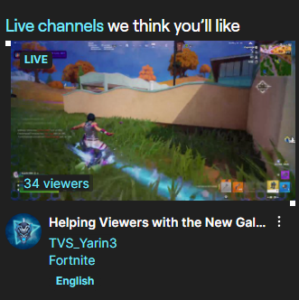 GoldenGamesd1's tweet photo. yoo @TVS_Yarin3 you just poped up on my home page in twitch https://t.co/GaGoau4qJy