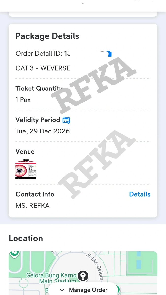 refka_sidauruk's tweet photo. WTS ARIRANG JAKARTA 29 Desember 2026
CAT 3 DAY 3 1 TIX  (presale) harga 3.5 jta (bisa nego tipis2)
Ya mw mw aja ,bisa tf /cod fullpay di daerah jaksel kita bisa tukaran data/sosmed.Tiket atas nama aku sendiri y nanti di bantu sampe jdi WB
#WTS #BTS_ARİRANG  #BTS_ARİRANG_JAKARTA https://t.co/cM9hUhpion
