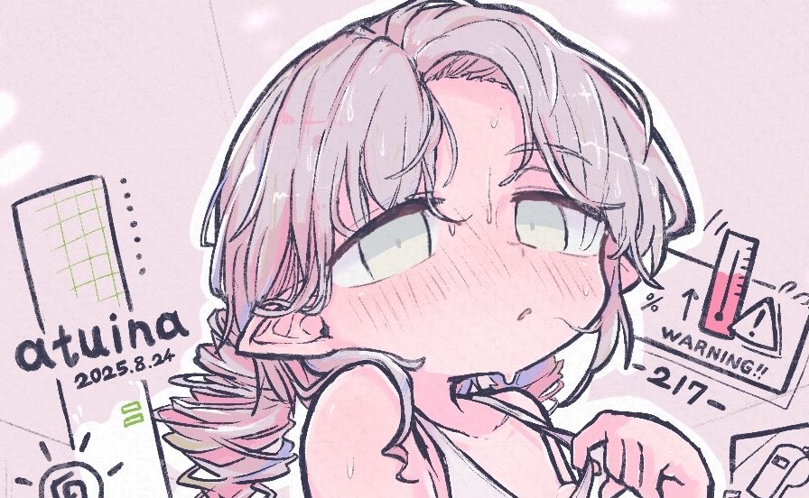 tasese_'s tweet photo. あついなちゃん。
全体像はニコニコ静画で探して。 https://t.co/IjLWkfJvzc