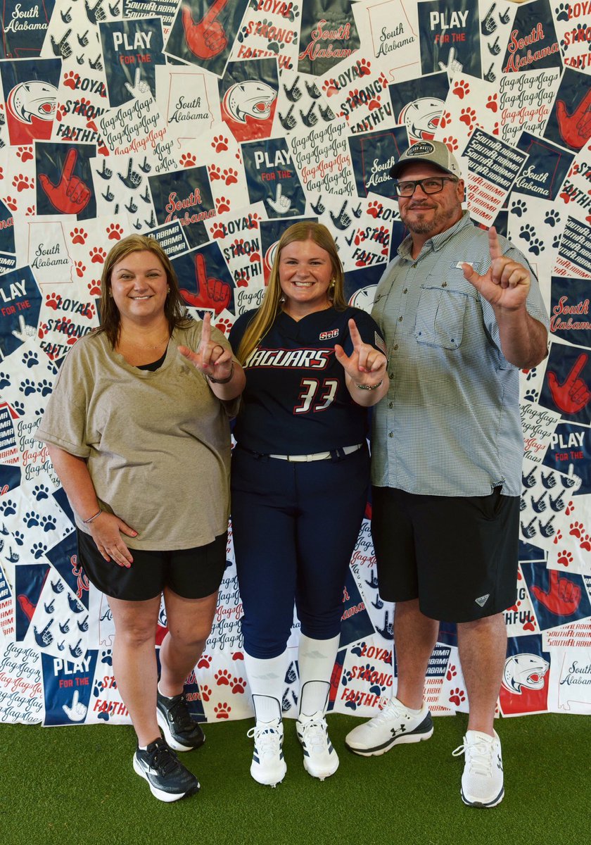 ocummings_'s tweet photo. Heading South! Thank you Lord!! 
❤️🐆💙 @SouthAlabamaSB https://t.co/Uk616Gnzck