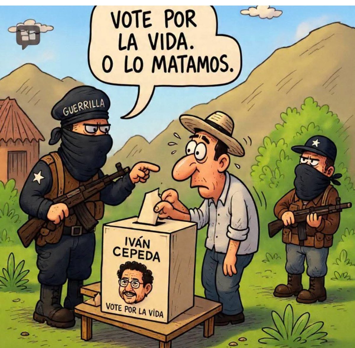 Derecha Colombia tweet media