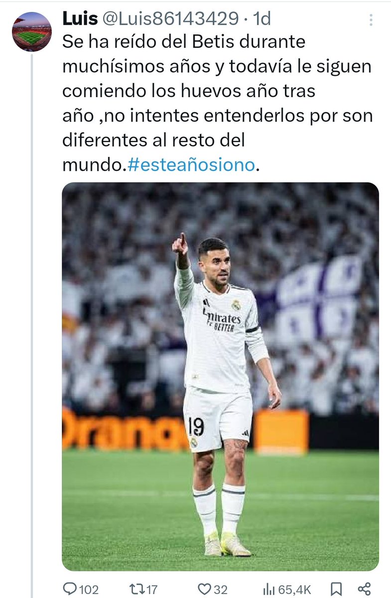 RamonMartinRam2's tweet photo. @Luis86143429 @Domingo222776 Cualquiera leyéndote creería que empezaste el hilo hablando de tu equipo... No das pa mas. Ven a por otra https://t.co/SYNGWuDpx5