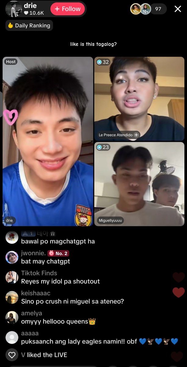 Super_Han_Ian's tweet photo. POTA THESE FAGSSS MAY MS Q AND A SEBO GAES SA TIKTORK😆😆😆 https://t.co/TH0t79Q5i1