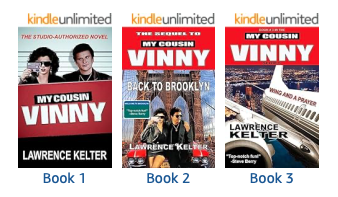 LarryKelter's tweet photo. Give dad the gift of laughter for Father’s Day! He’ll love it.

MY COUSIN VINNY is FREE for for Father’s Day and BACK TO BROOKLYN is just $.99. Get the full trilogy for just $5.98. Available as an ebook, paperback, and audiobook. 
One click does it all: https://t.co/ujEnAILZWZ https://t.co/uHry68w7lj